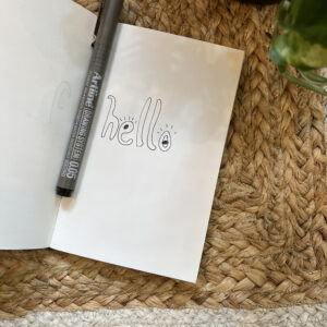 A6 BLANK JOURNAL | SKETCHBOOK - FABRIC COVERED , 100 GSM - Image 2